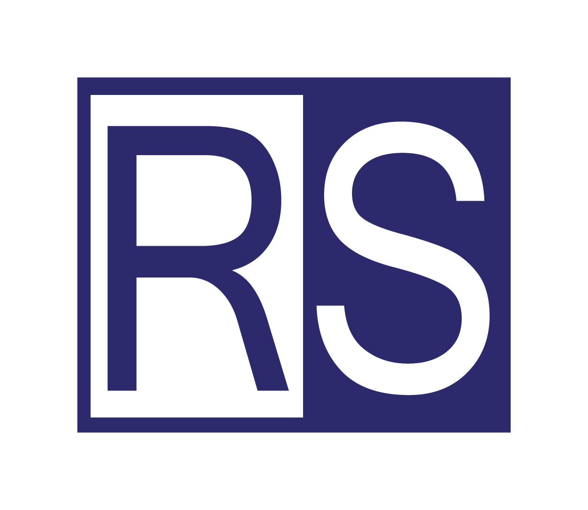 Ricksoft, Inc official logo in blue and white.