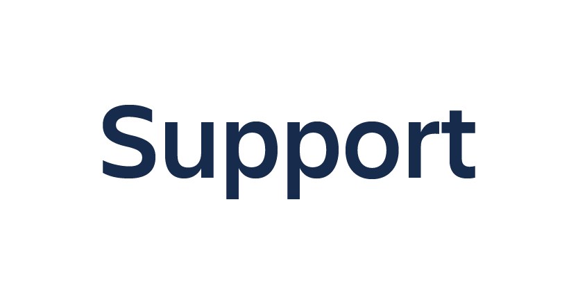 Ricksoft’s get support link that goes to their main support page.